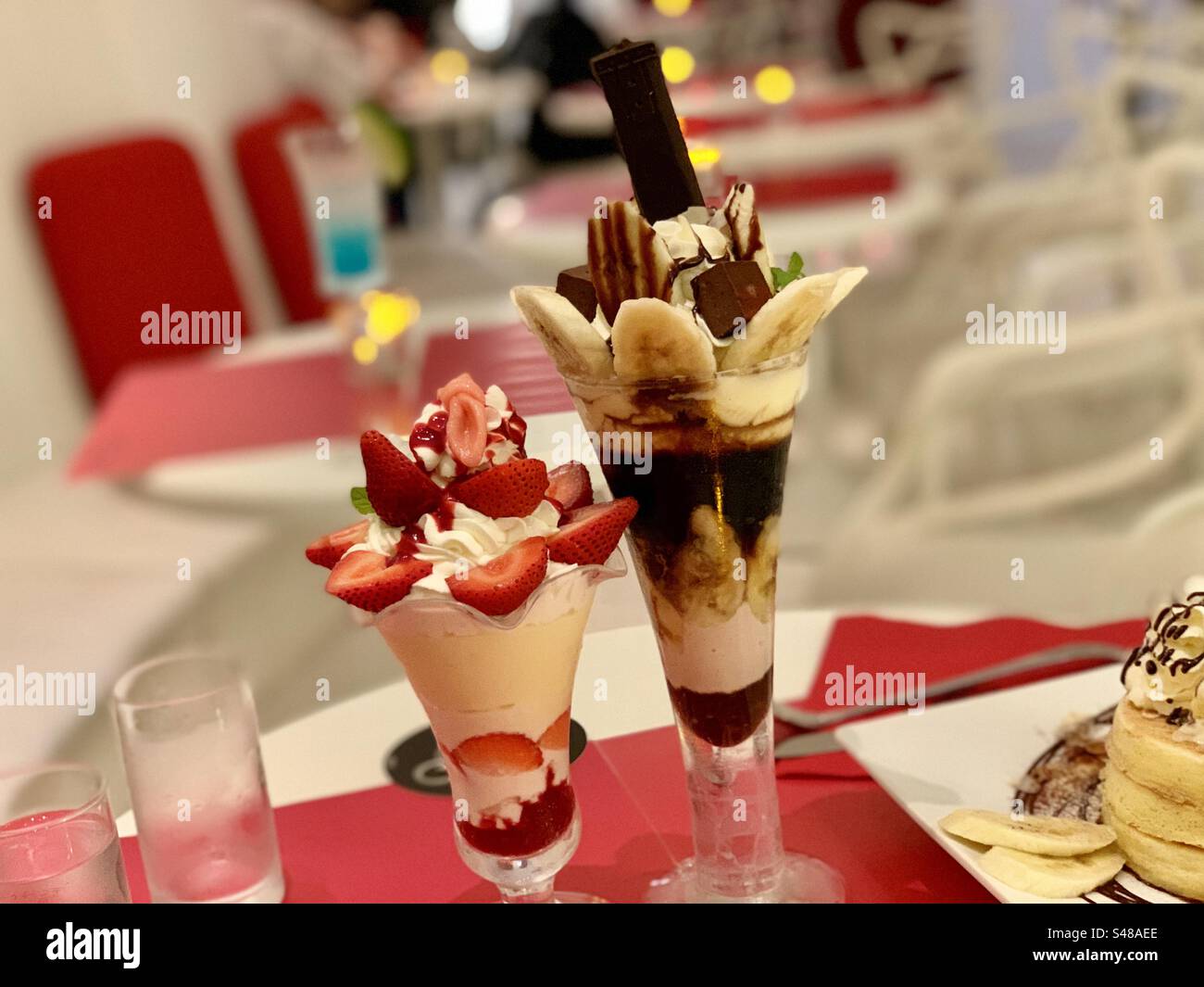 Square Enix cafe in Japan Stock Photo Alamy
