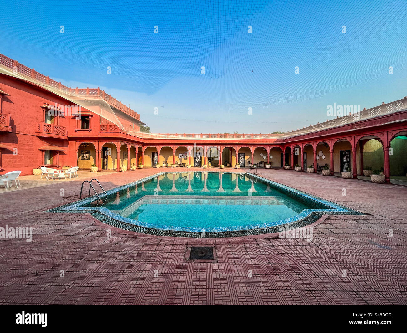 Rajasthan architecture - Smartphone Captured Stock Image