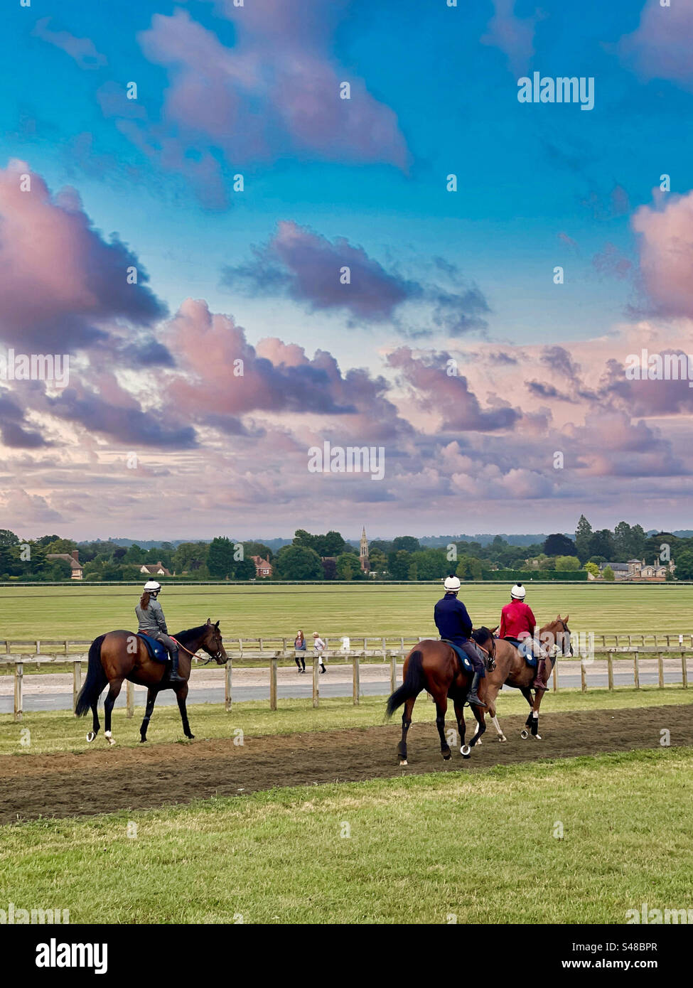 Training day - Smartphone Captured Stock Image