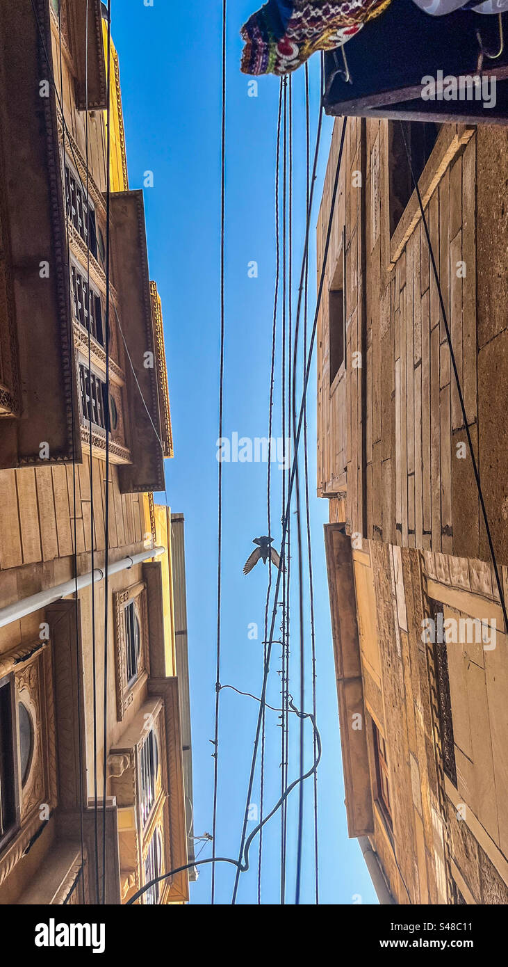 Narrow streets in Jaisalmer Fort - Smartphone Captured Stock Image