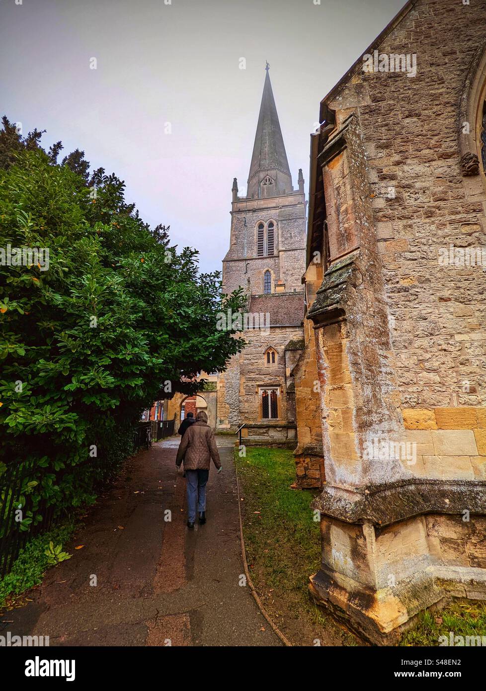 St Helen’s Church, Abingdon in Thames, Oxfordshire, England Stock Photo