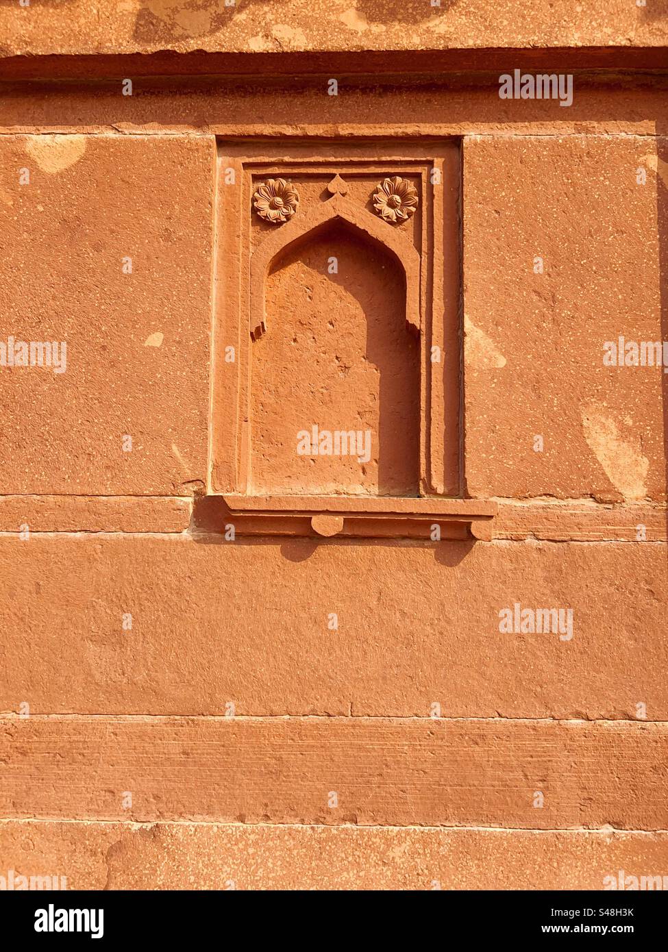 Mughal architecture in India - Smartphone Captured Stock Image