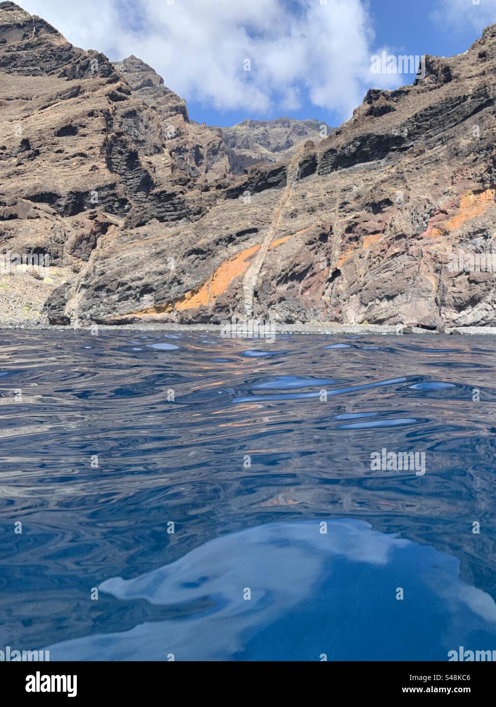 Los Gigantes cliffs in Tenerife Canary Islands Stock Photo