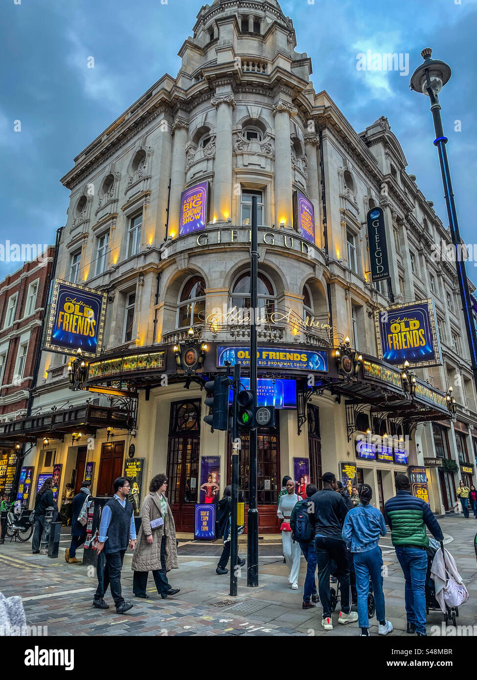 Gielgud theatre, London Stock Photo