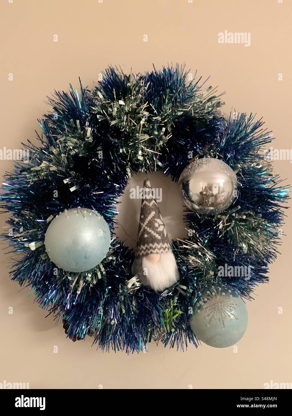 Tis the Season to be jolly tra lalala - Smartphone Captured Stock Image