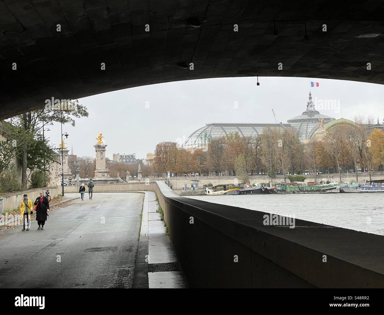 Paris - Smartphone Captured Stock Image