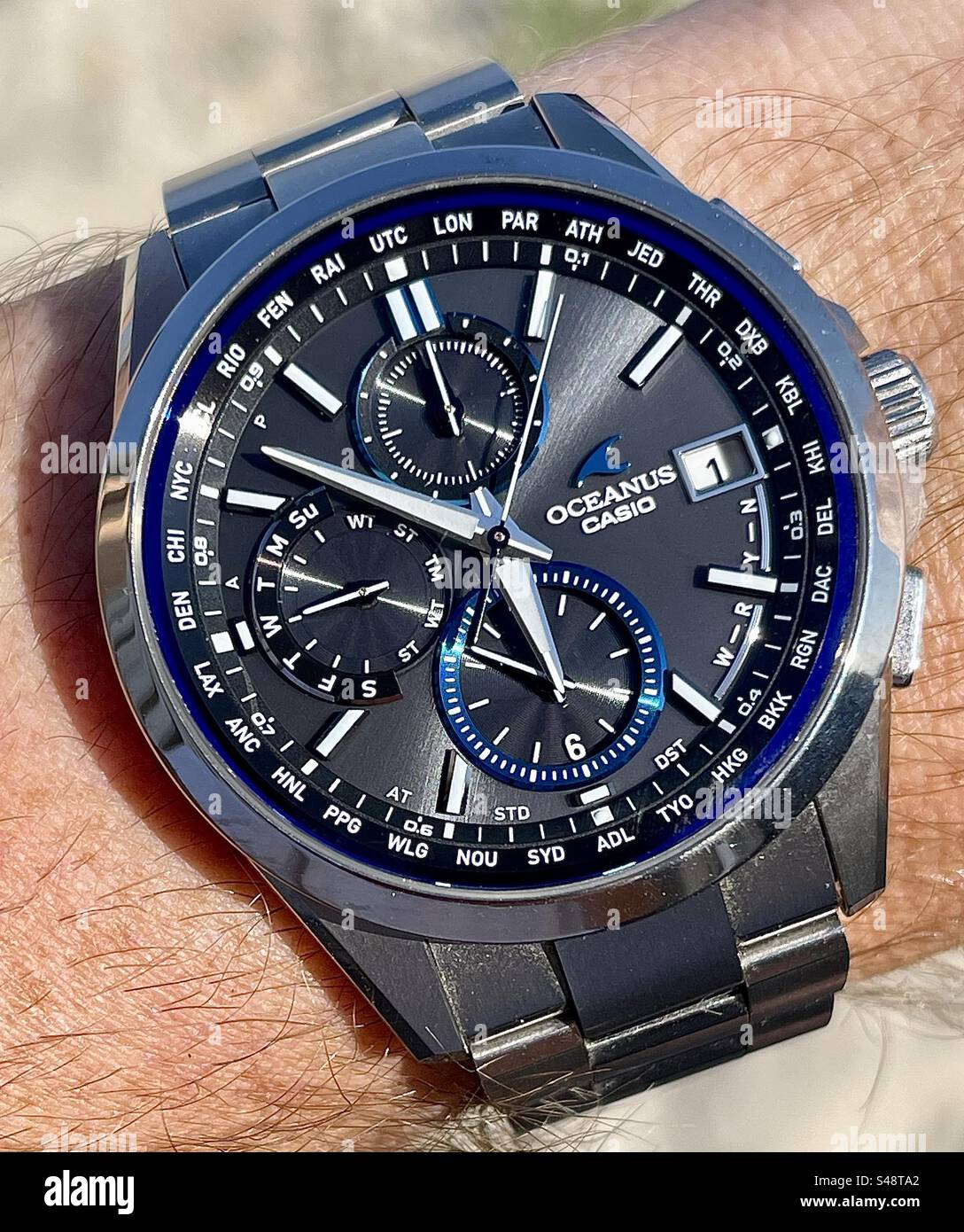 Casio oceanus hi-res stock photography and images - Alamy Casio oceanus hi-res stock photography and images - Alamy