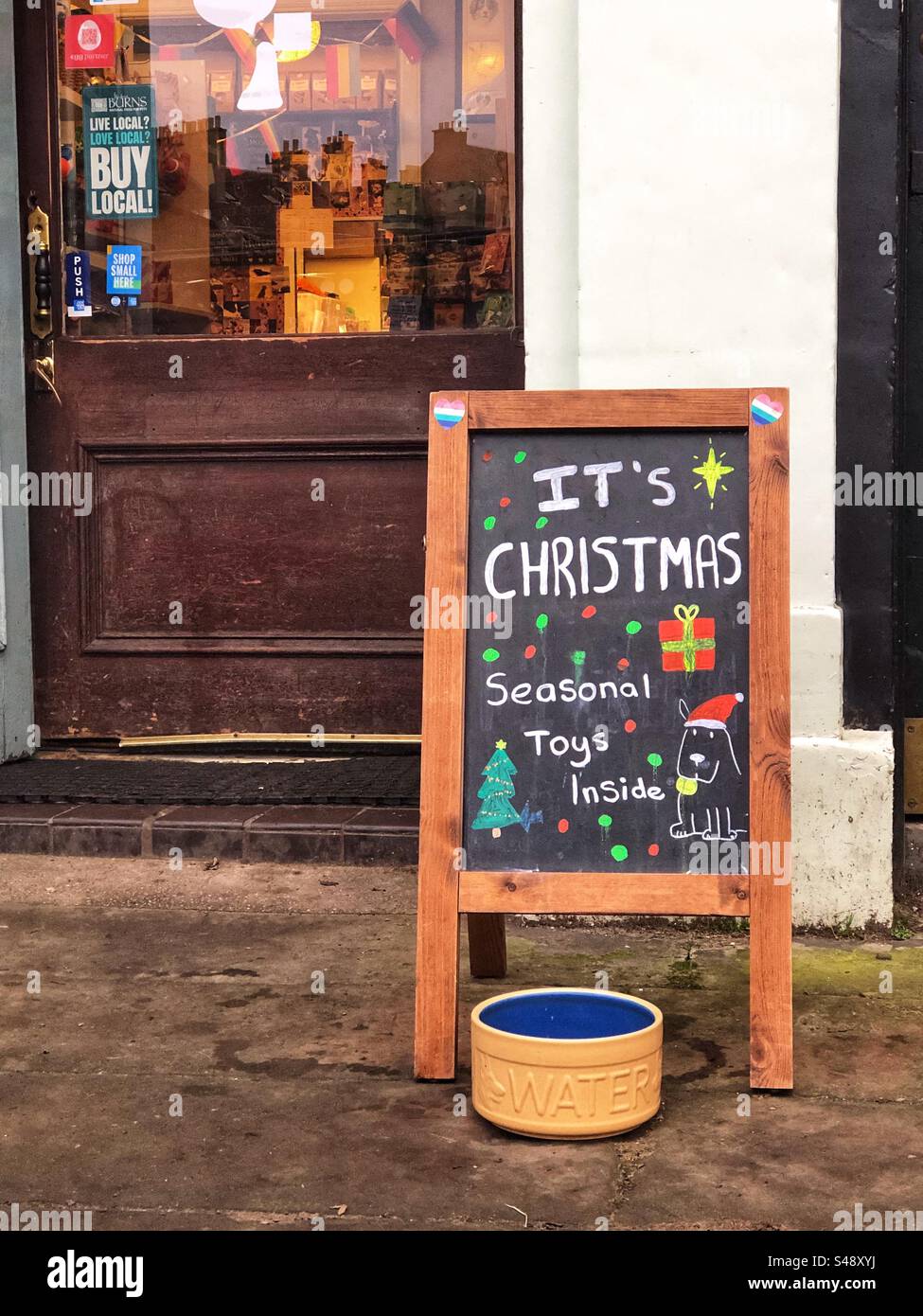 Just Dogs, shop for dog accessories and supplies, Edinburgh Stock Photo
