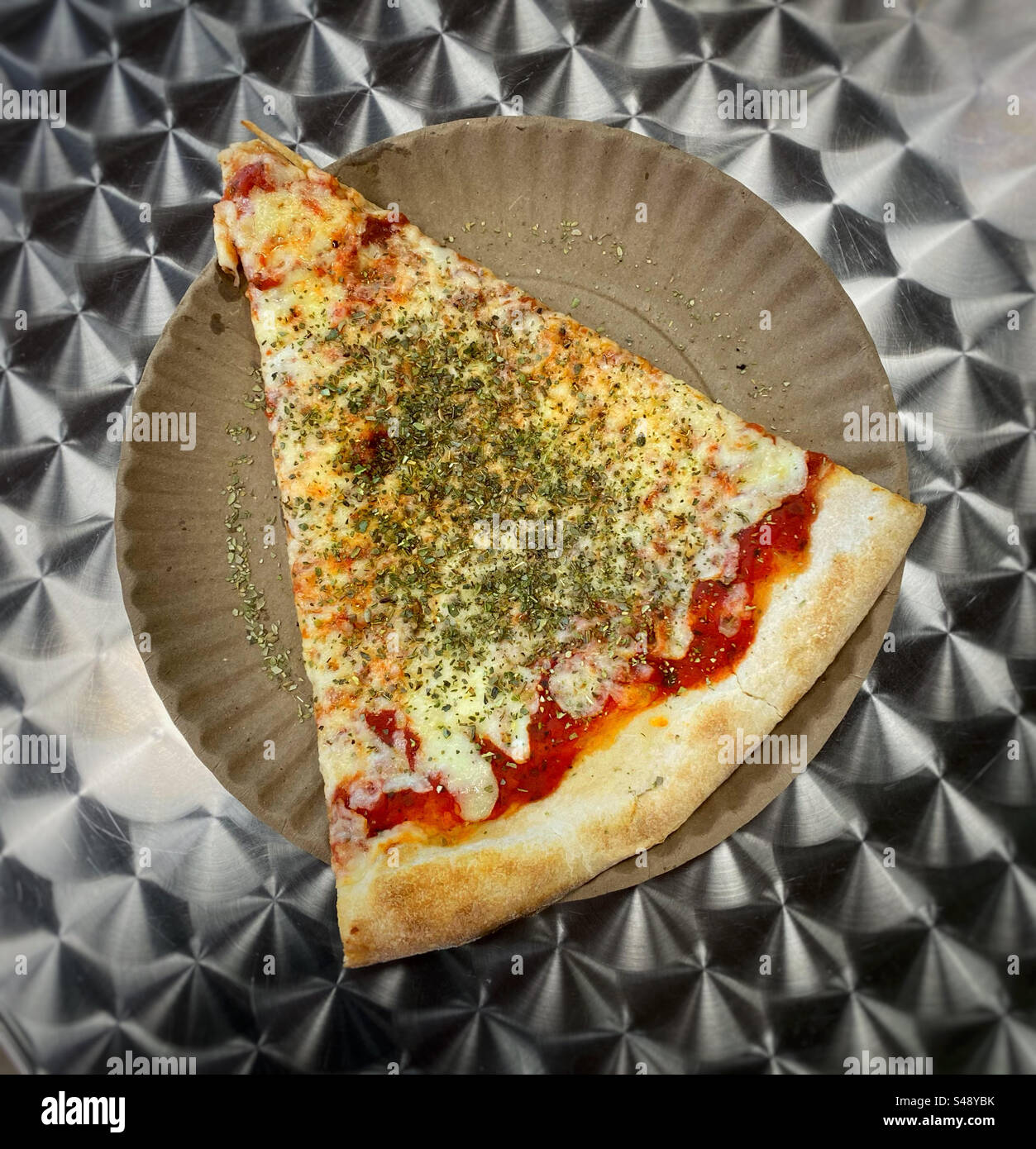 Slice of pizza Stock Photo