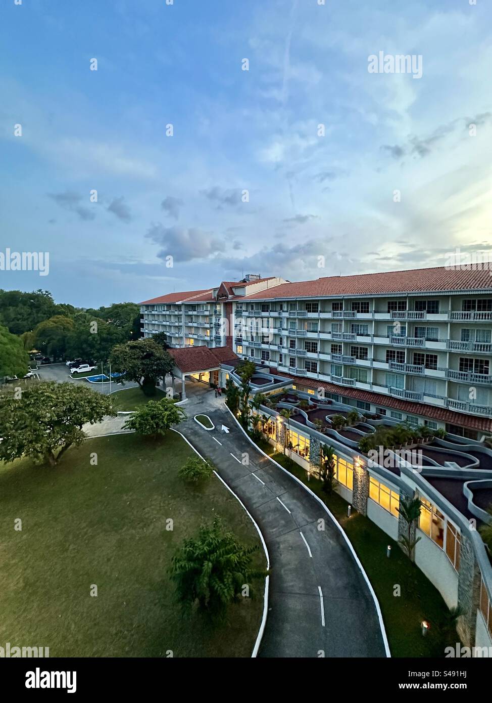 Radisson hotel Panama Canal, Panama city - Smartphone Captured Stock Image