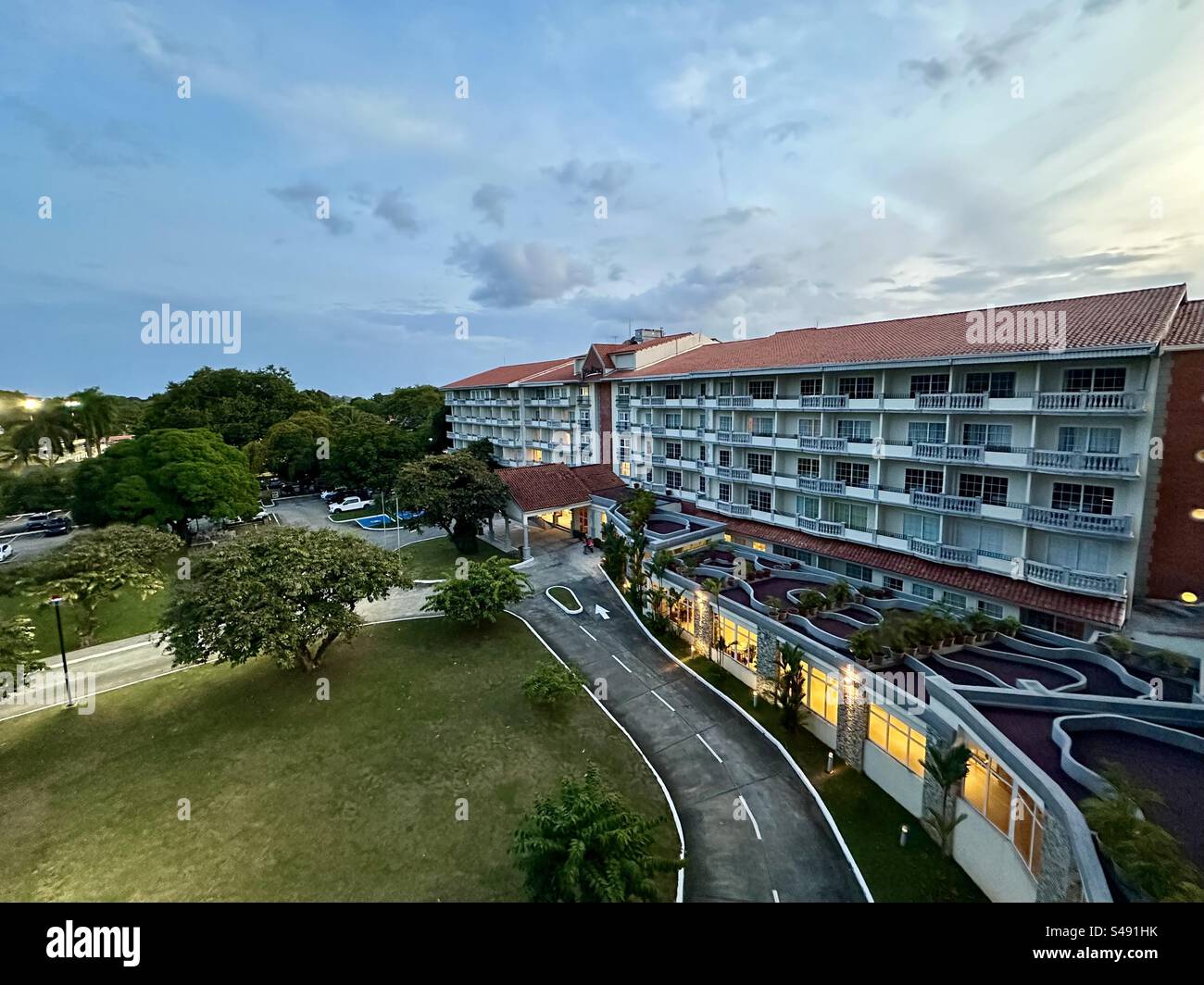 Radisson hotel Panama Canal, Panama city - Smartphone Captured Stock Image