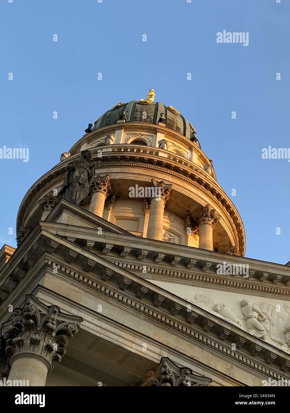 French Cathedral Berlin Stock Photo Alamy