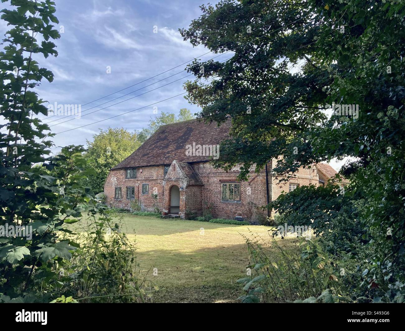 Lovely house in the Kent countryside Stock Photo