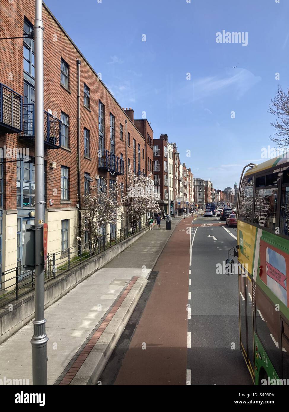 Dublin, Ireland - Smartphone Captured Stock Image