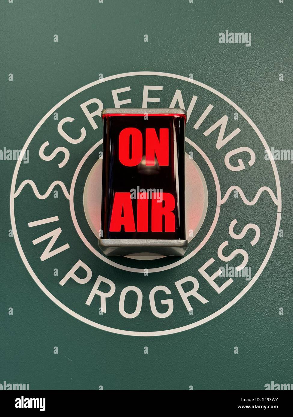 Screening in progress hi-res stock photography and images - Alamy