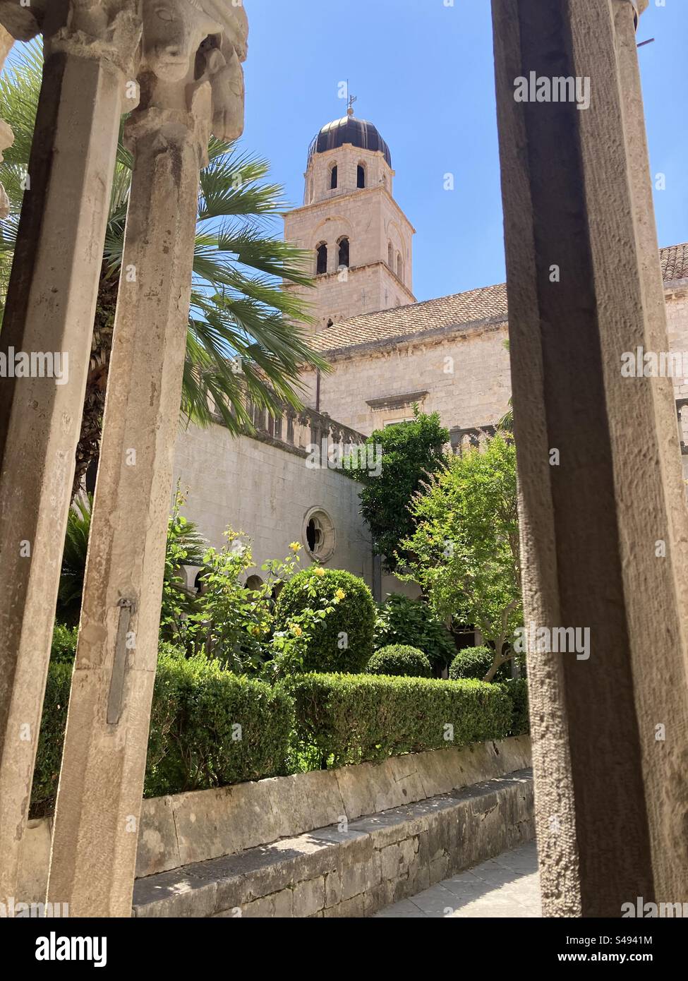 Strolling through the streets of Dubrovnik, Croatia - Smartphone Captured Stock Image