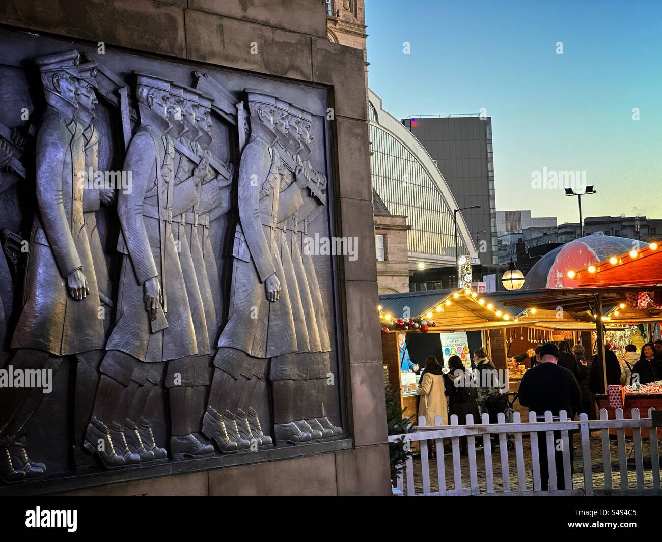 Lest we forget - Smartphone Captured Stock Image