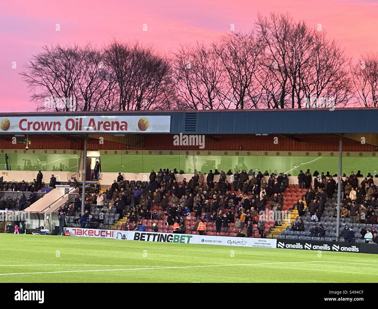 Rochdale Crown Oil - Smartphone Captured Stock Image