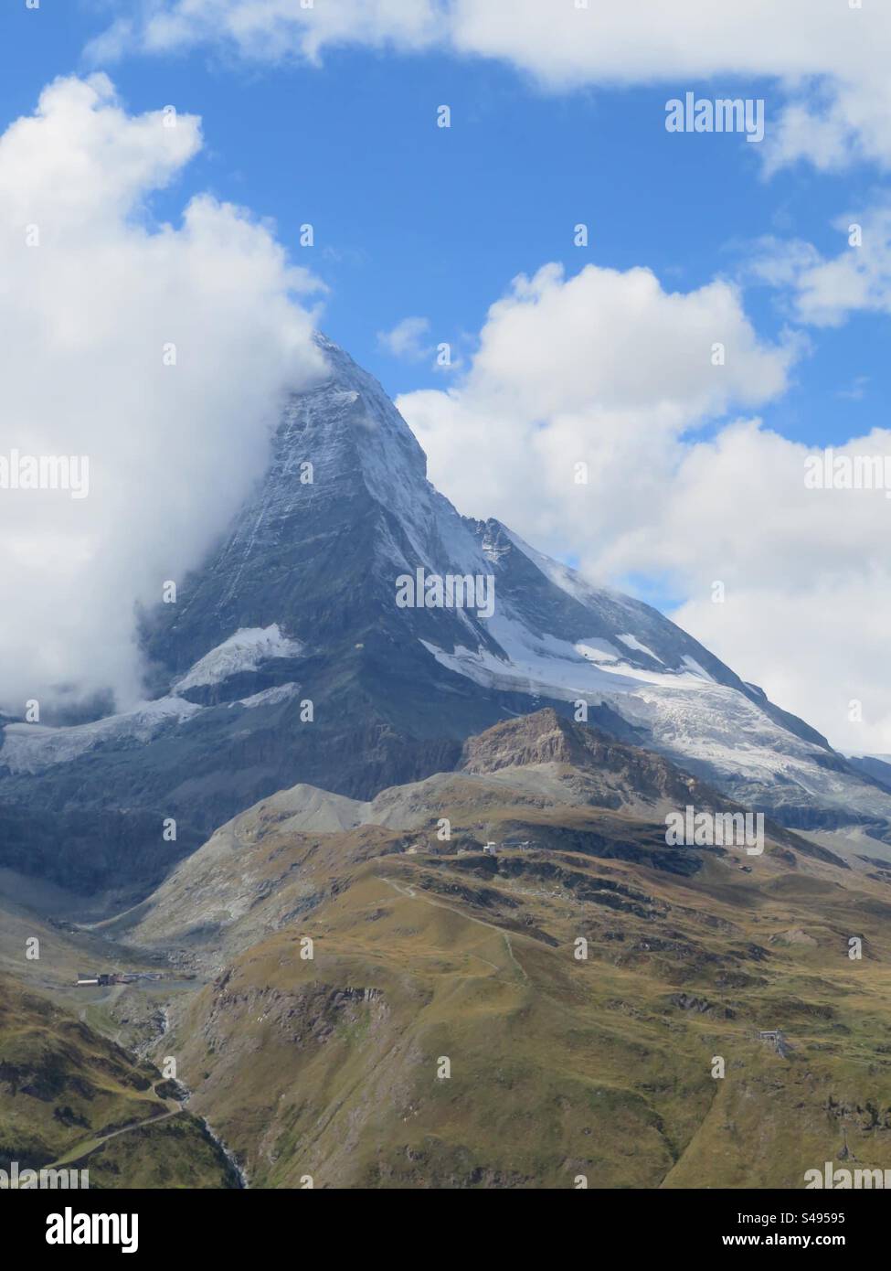 Matterhorn! Zermatt! Switzerland! - Smartphone Captured Stock Image