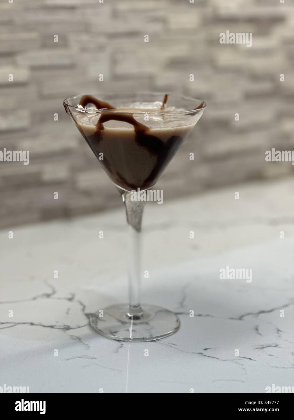 Expresso Martini - Smartphone Captured Stock Image