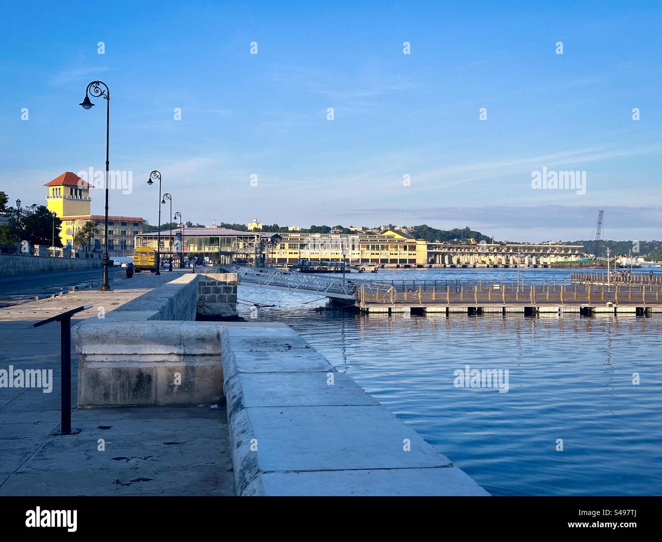 Havana seafront. Old Havana, Cuba - Smartphone Captured Stock Image