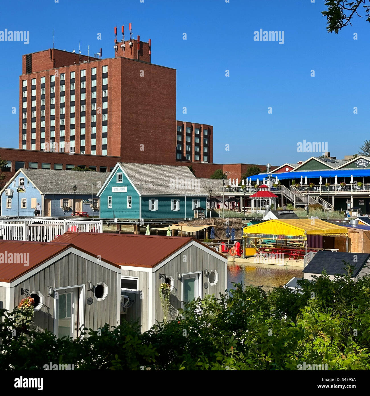 September, 2023, Charlottetown, Prince Edward Island, Canada - Smartphone Captured Stock Image