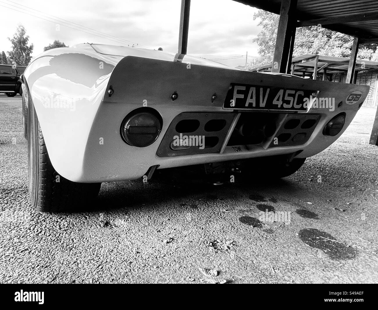 GT40 at Shelsley Walsh Stock Photo
