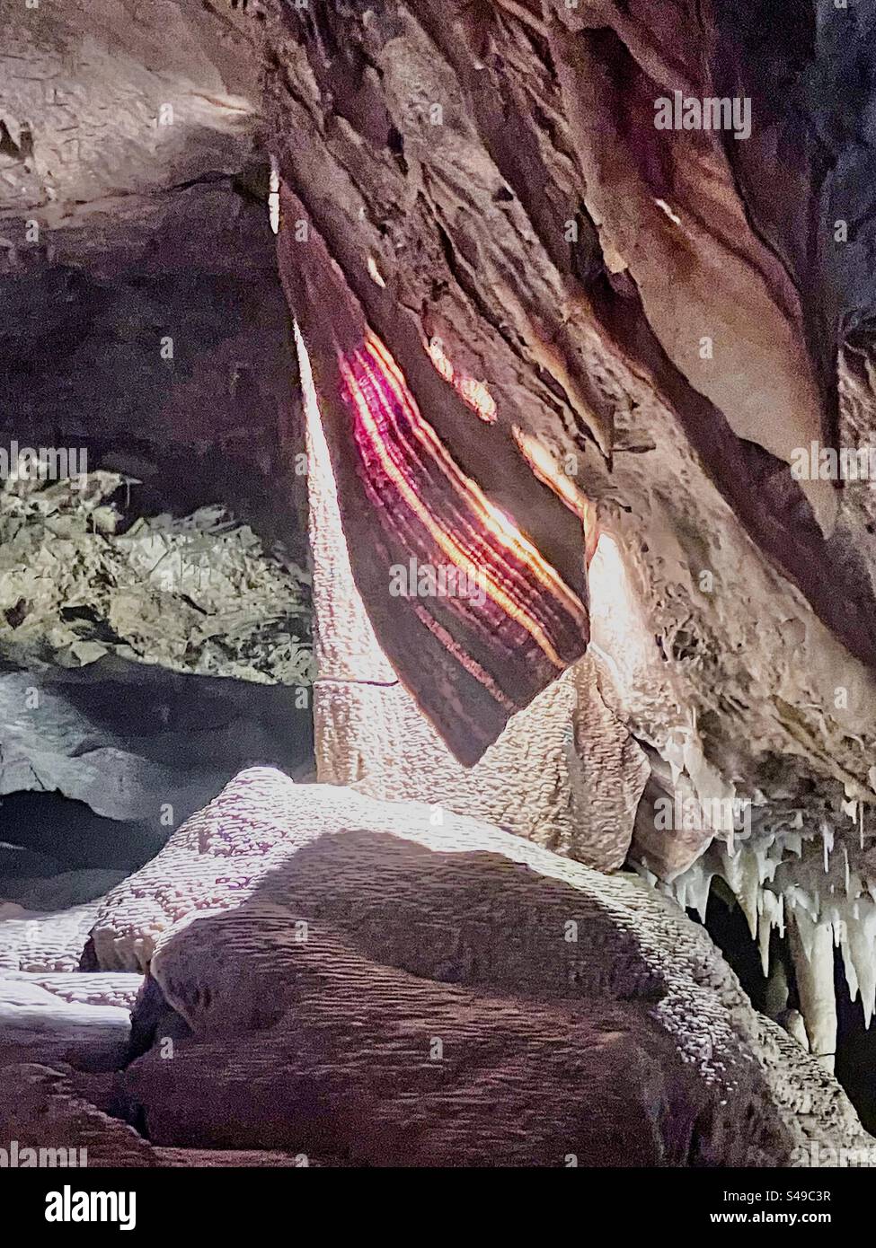 Ngigli cave - Smartphone Captured Stock Image