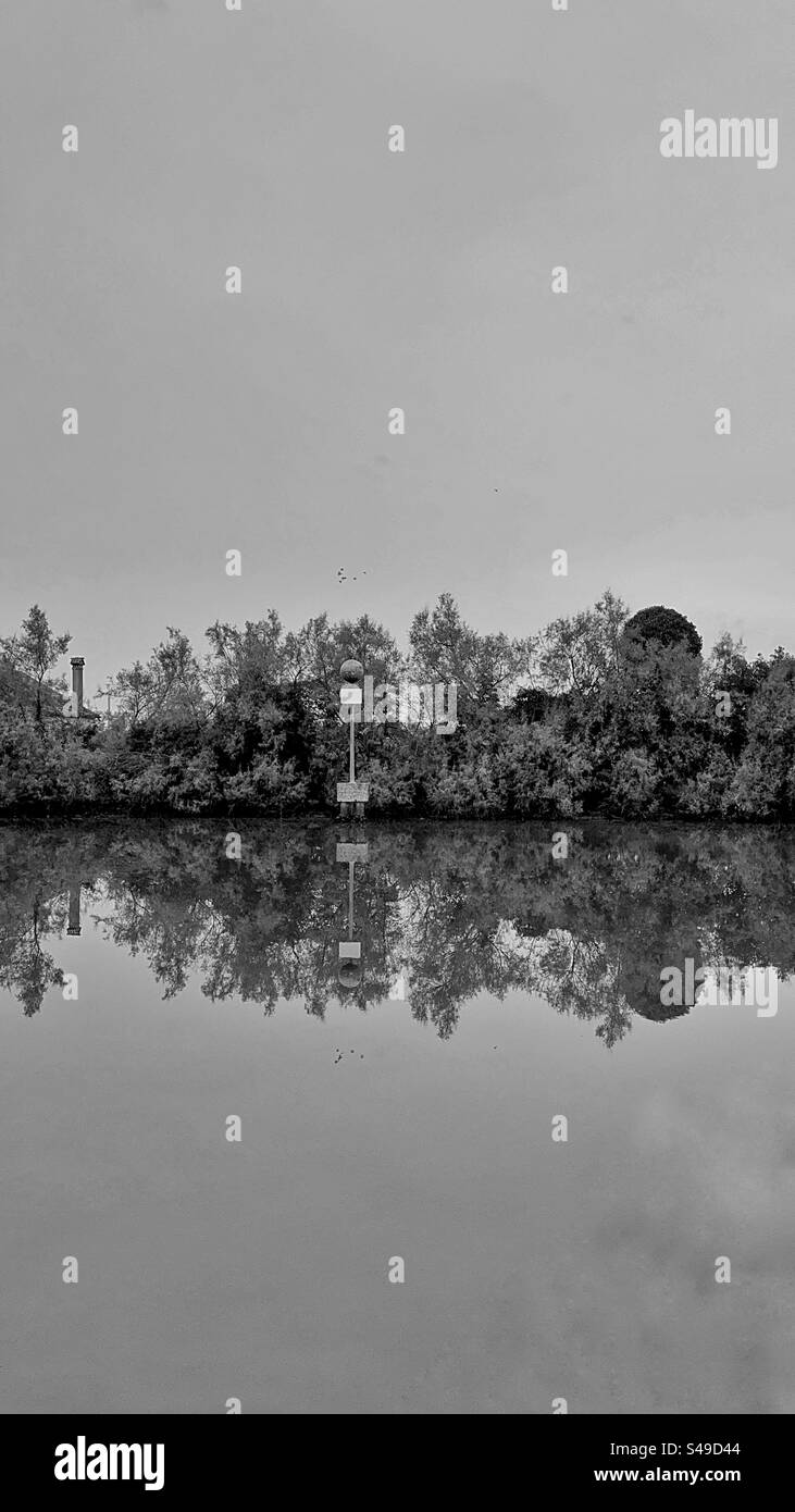 Mirror of nature Black and White Stock Photos & Images - Alamy
