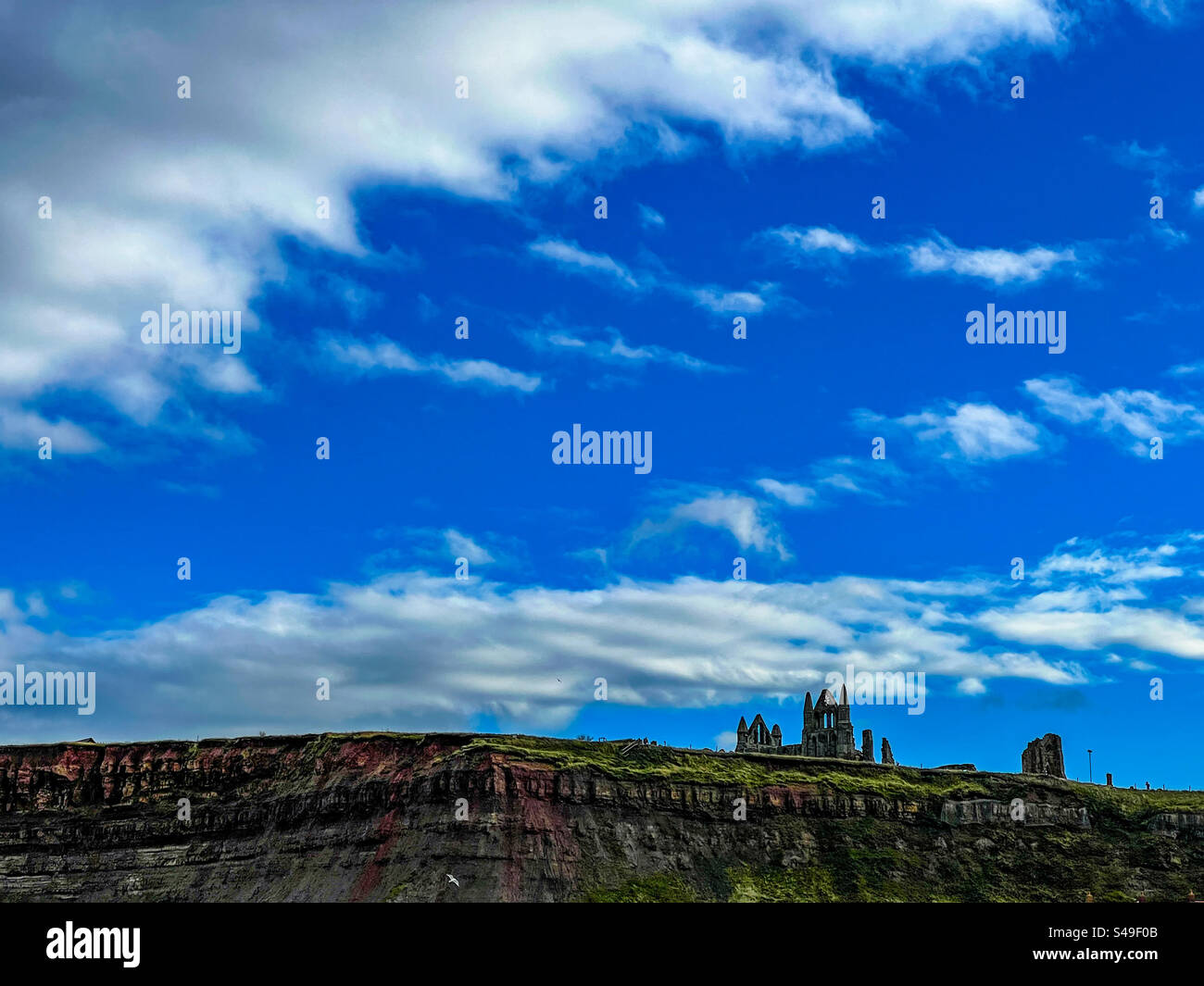 Whitby Abbey - Smartphone Captured Stock Image