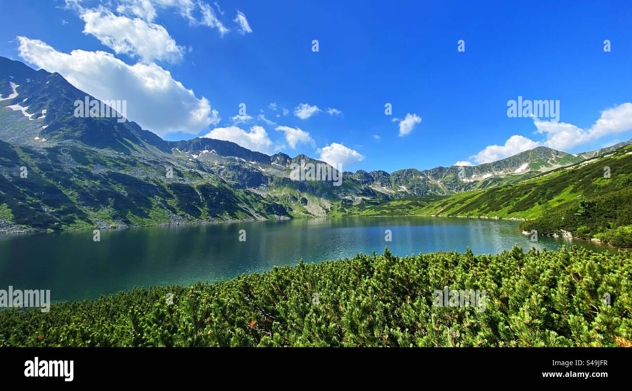 Tatra Mountains in Poland. Tatra National Park - Smartphone Captured Stock Image