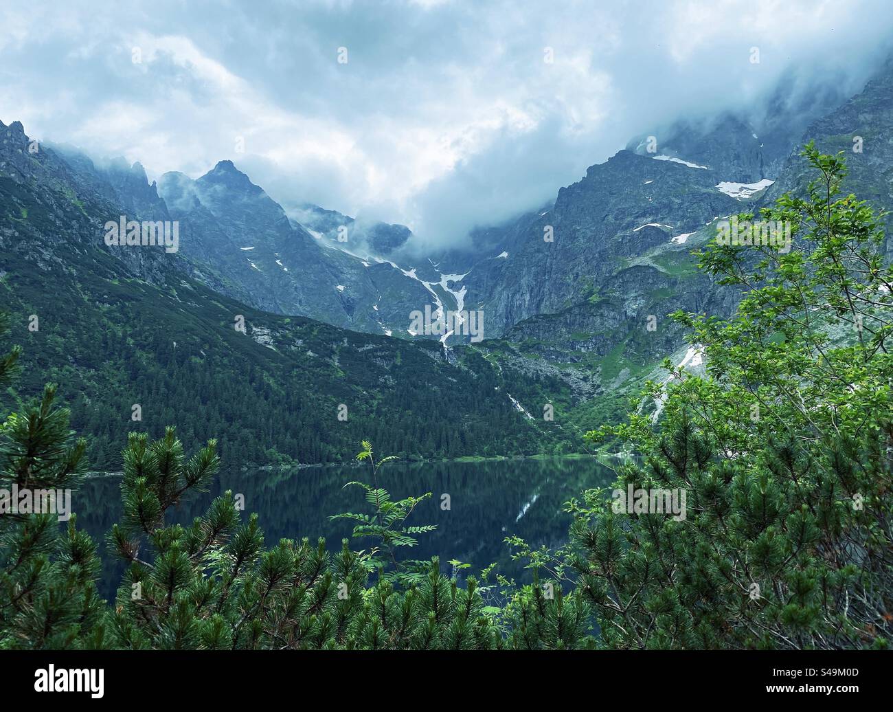 Mountains landscape - Smartphone Captured Stock Image