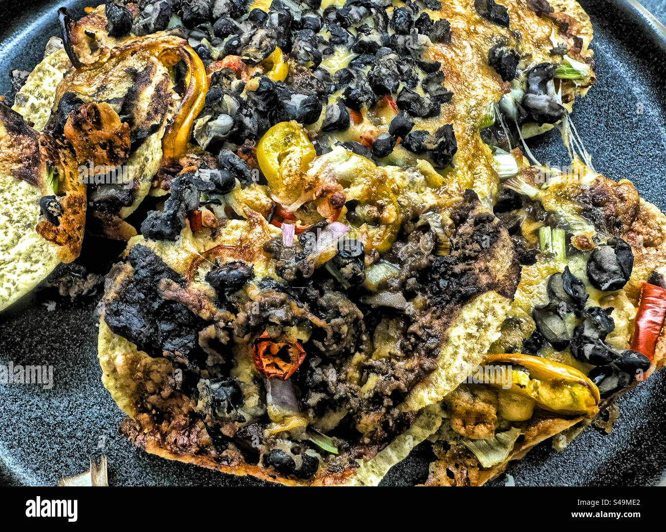 Friday Nachos - Smartphone Captured Stock Image