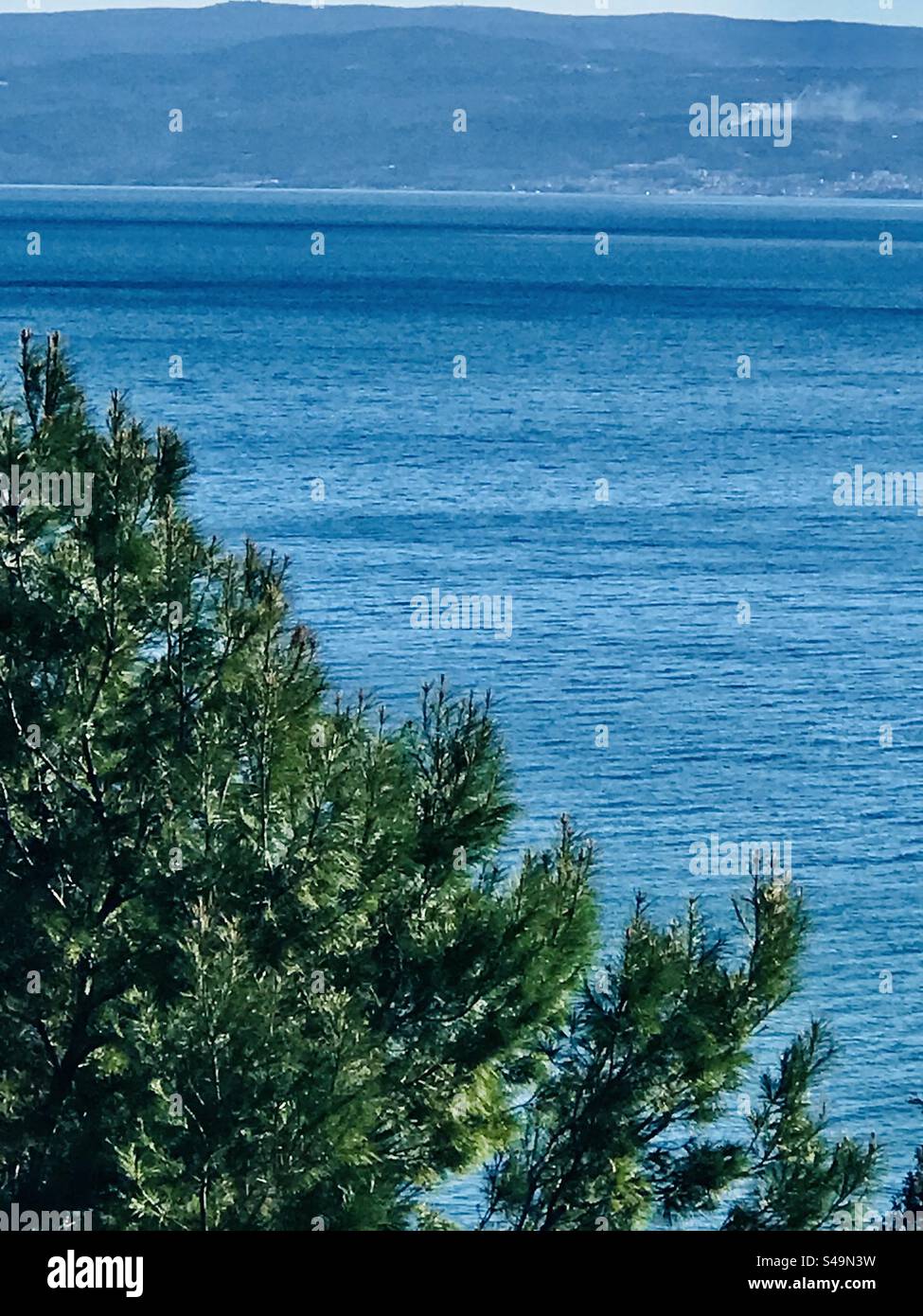 The peace of Mediterranean landscape - Smartphone Captured Stock Image