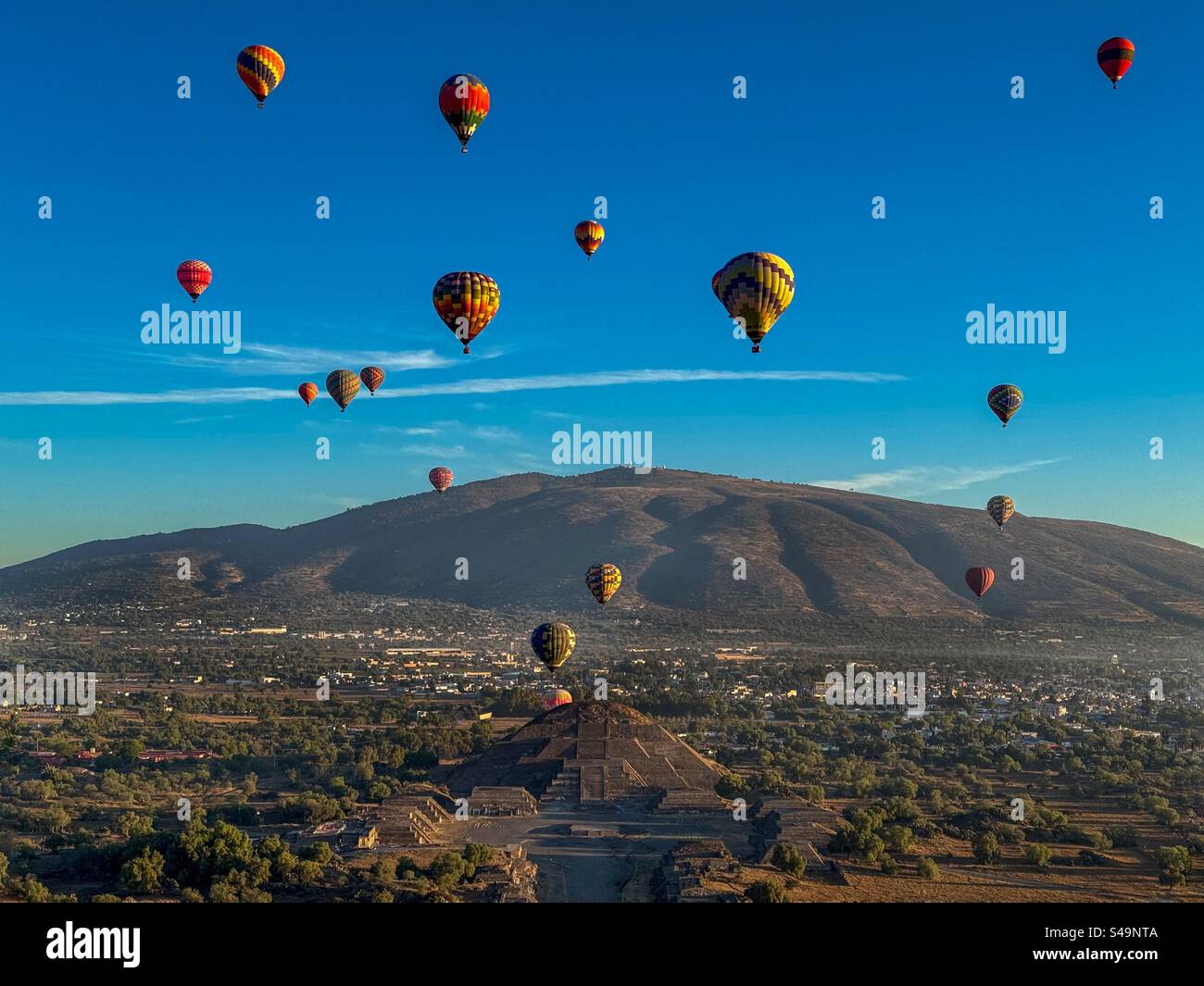 Teotihuacan - Smartphone Captured Stock Image