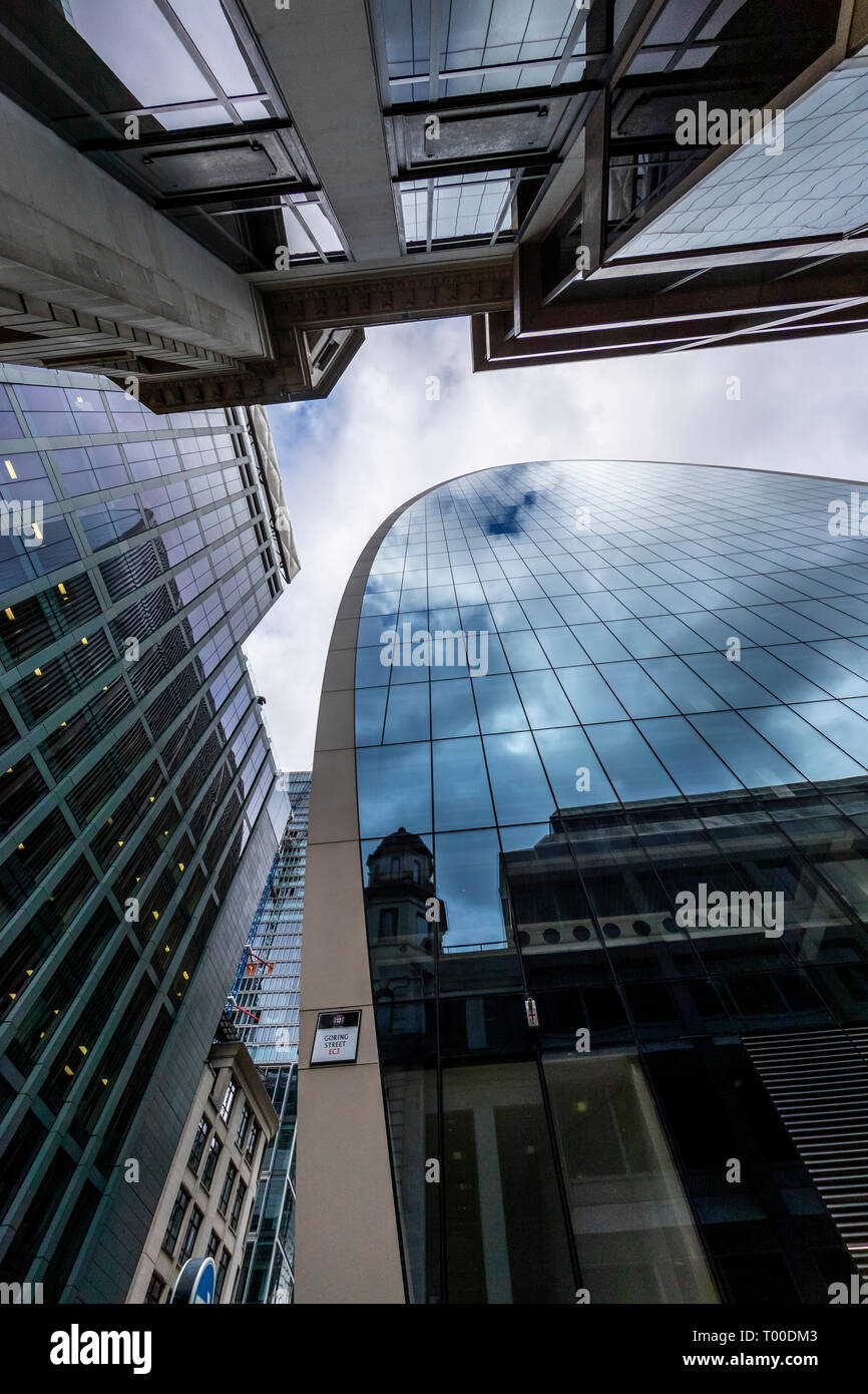 London Tower at 6080 St. Mary Axe (The Can of Ham) in the heart of the