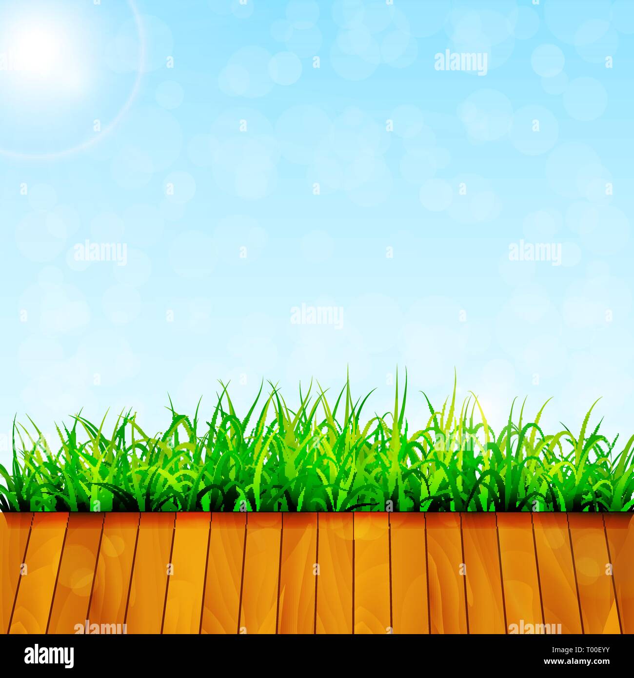 Green garden background vector Stock Vector Image & Art - Alamy