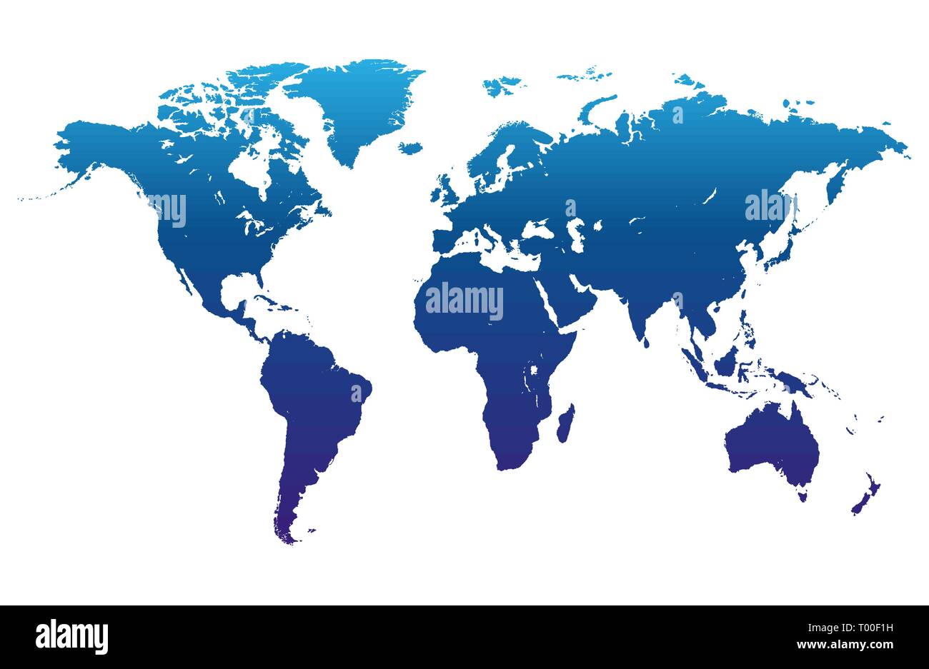 World Map Vector Stock Vector Image Art Alamy World Map Vector T00F1H 