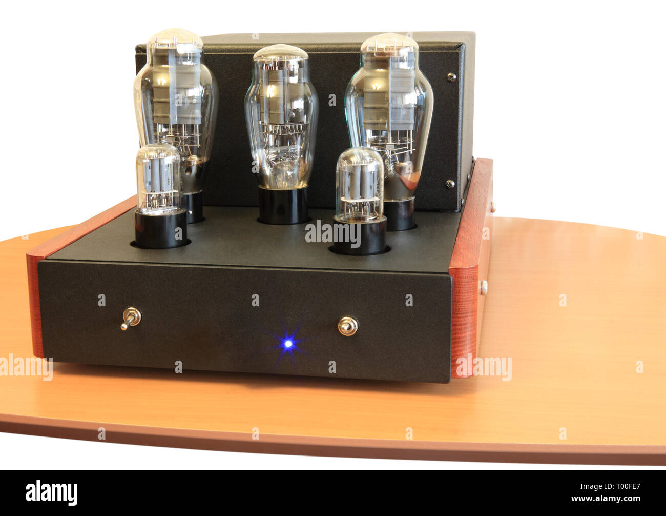 Vacuum Tube Amplifier On 300b Triodes Stock Photo 240957311 Alamy