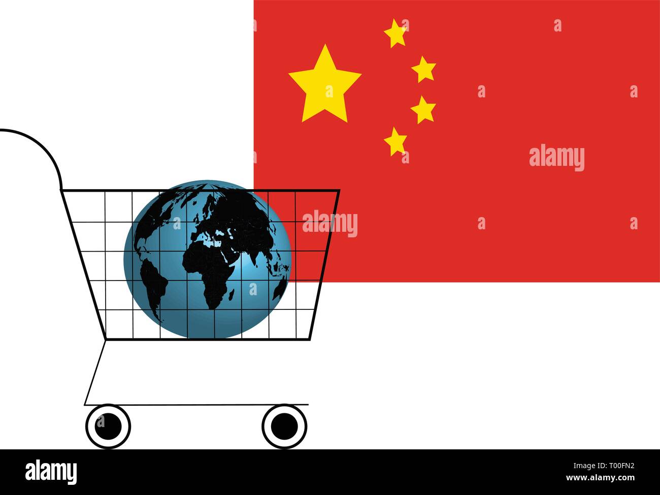 China Is Buying The World Stock Vector Image & Art Alamy