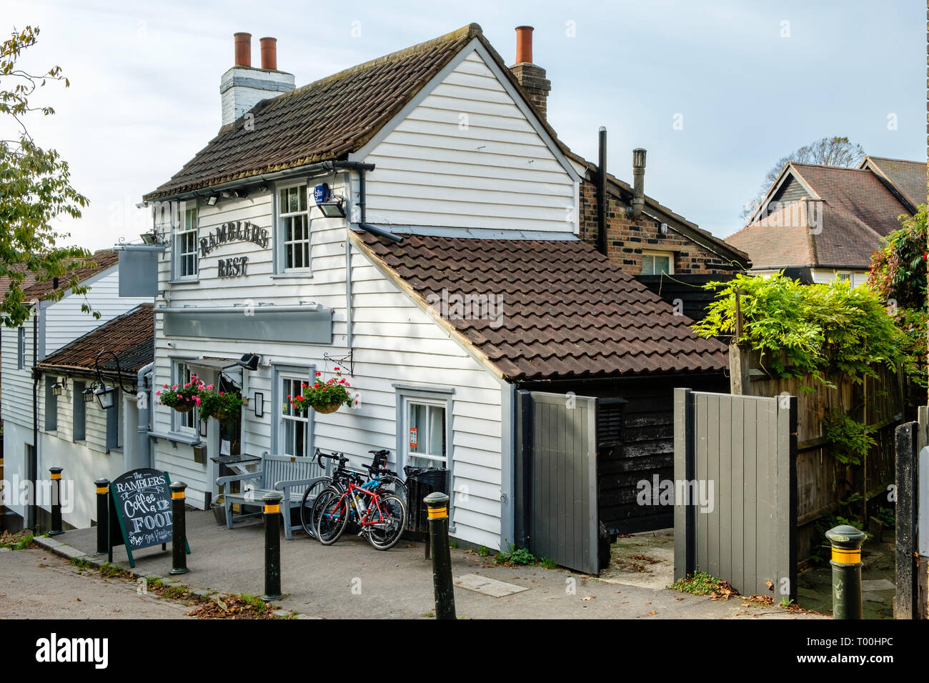 Ramblers Rest Public House Mill Place Chislehurst Kent Stock