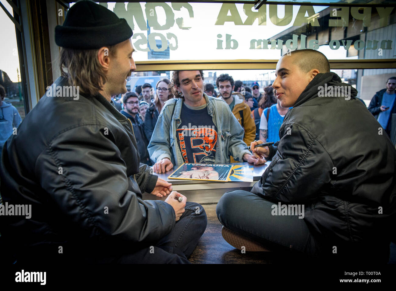 Milan Italy 15th Mar 2019 The Coma Cose The Milanese Duo