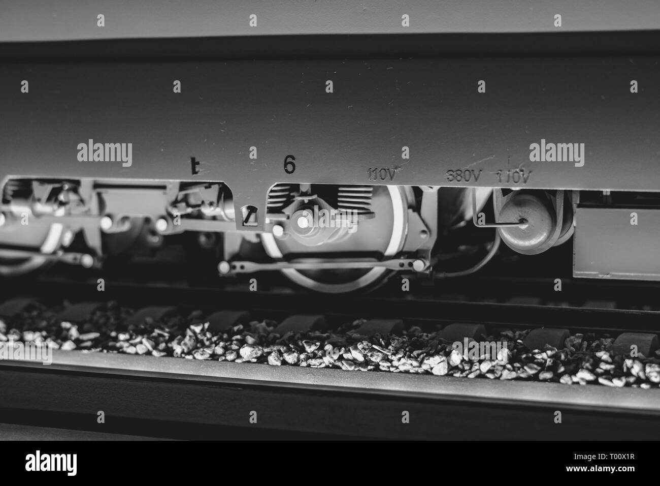 Car diesel train, toy Soviet Stock Photo Alamy