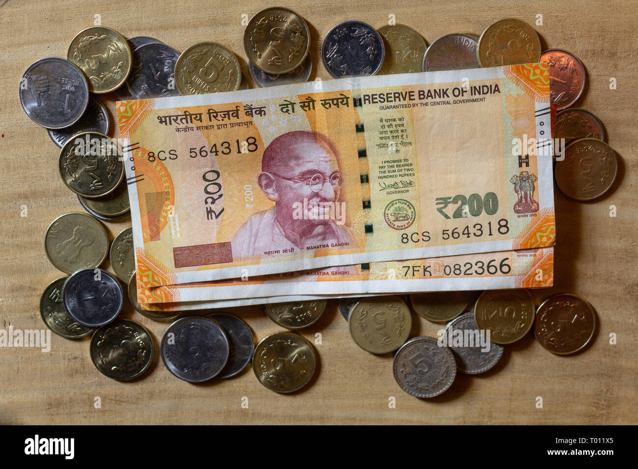 Indian two rupee coin hires stock photography and images Alamy
