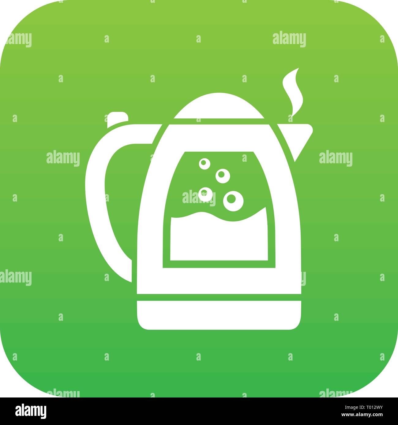 Electric kettle icon, simple style Stock Vector Image & Art Alamy