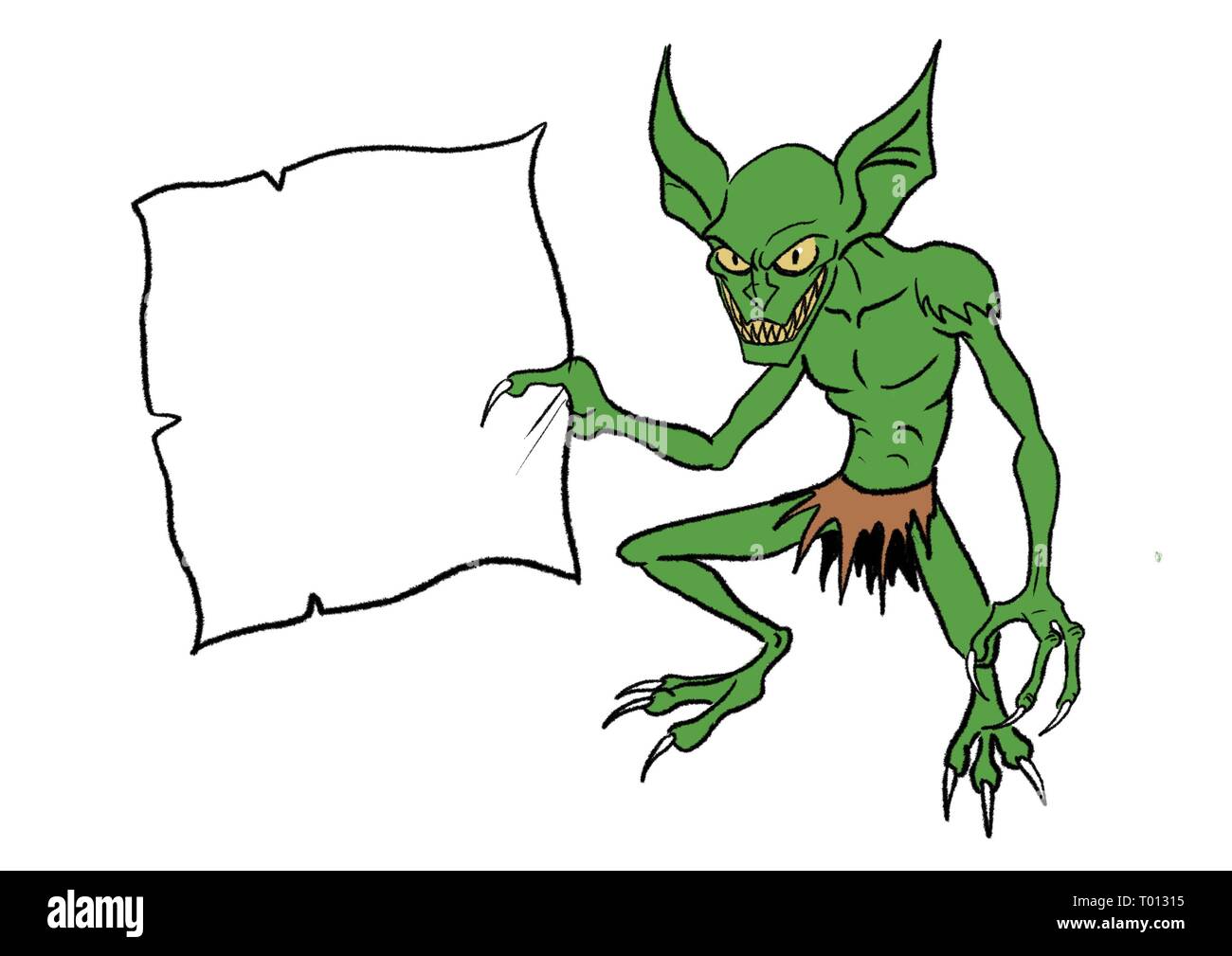 Goblins Illustration High Resolution Stock Photography and Images - Alamy