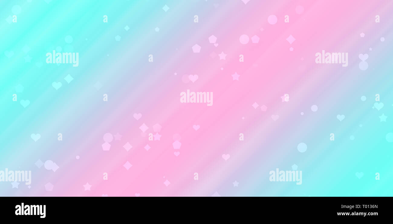 Blue Pink confetti glitter background. Brilliance glitter shapes