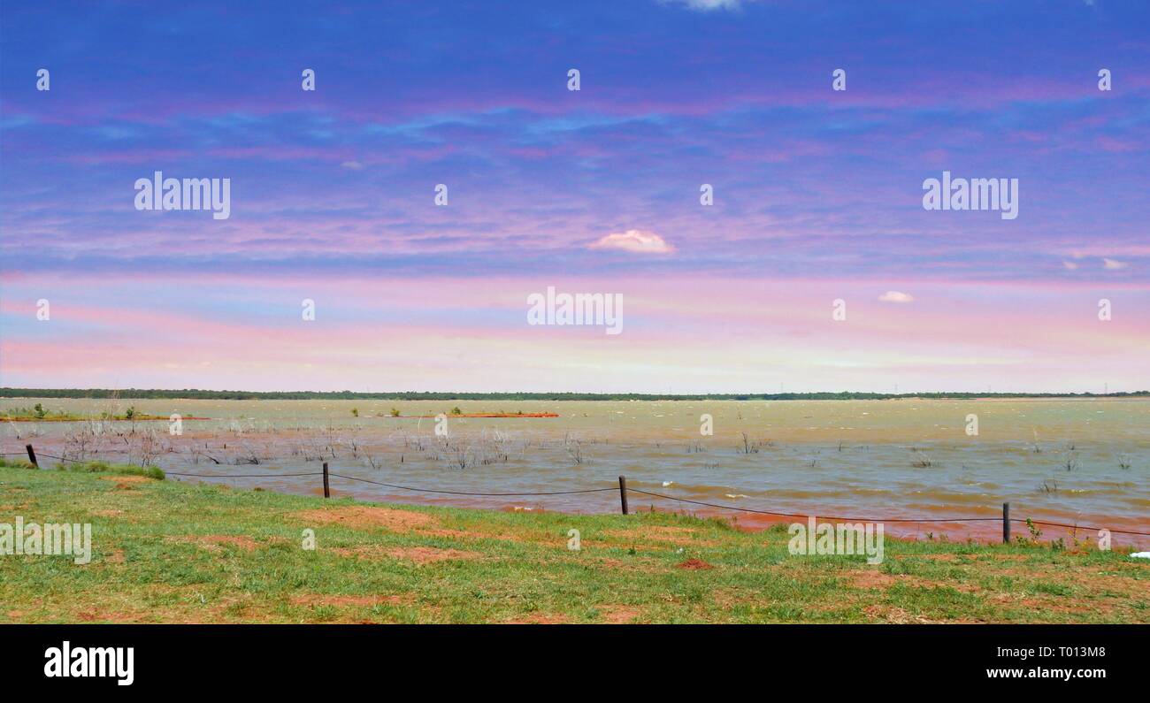 Lake Stanley Draper in the southeast part of Oklahoma City and features ...