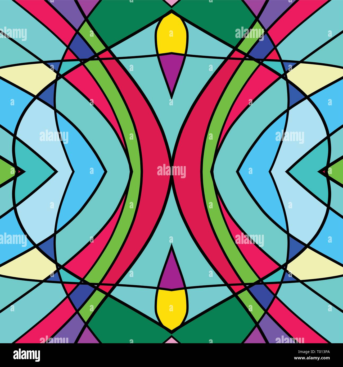 Abstract drawing background vector illustration Stock Vector Image