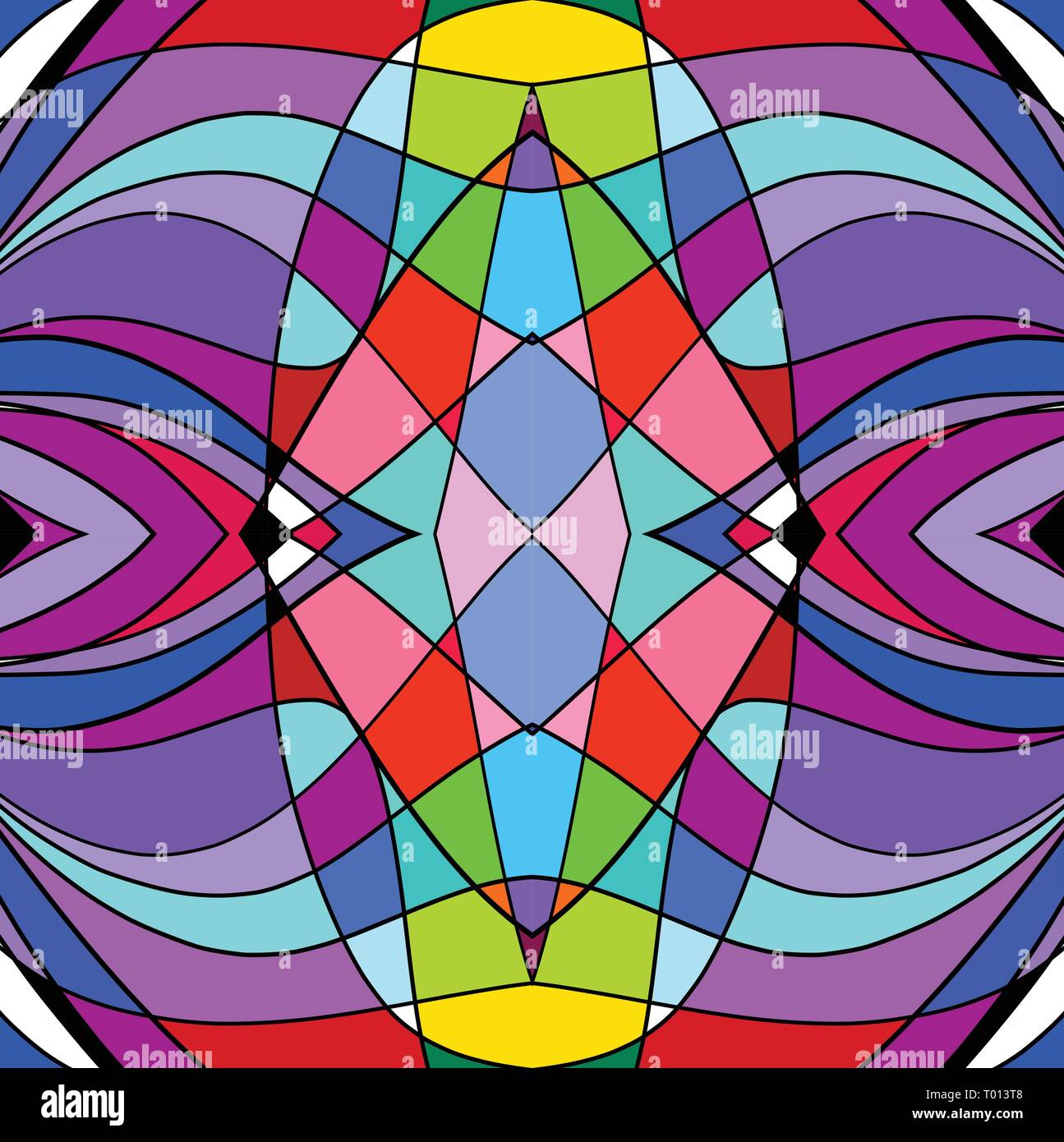 Abstract drawing background vector illustration Stock Vector Image